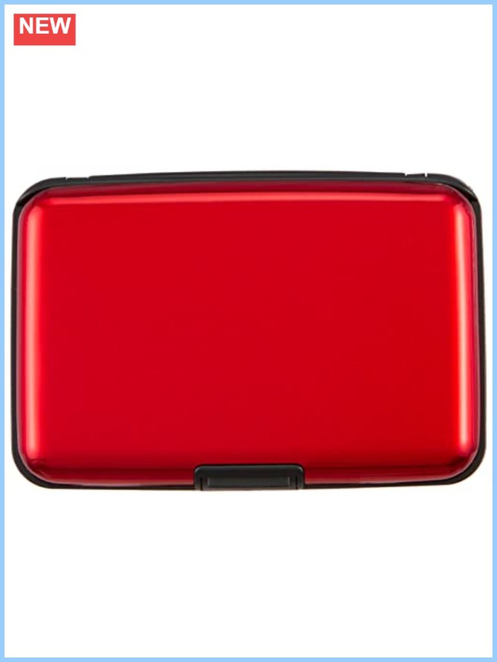 RFID Blocking Metal Card Wallet Slim Aluminum ID Card Holder Hard Case